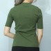 High-neck Knitted Top